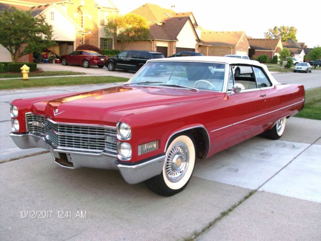 1966 Cadillac DeVille Convertible 429 V8 two door - photo 3