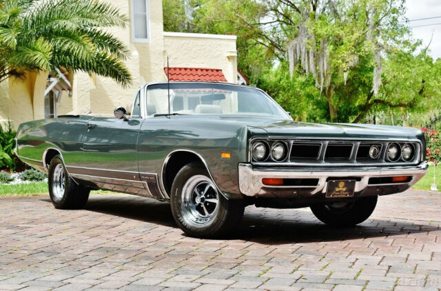 1969 Dodge Polara 500 Convertible 383 Automatic Fully Loaded - photo 2
