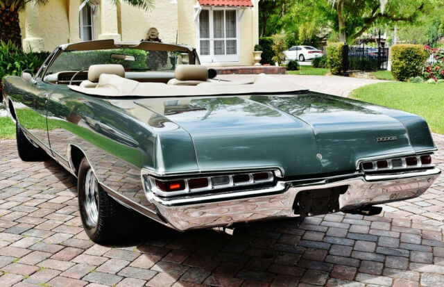 1969 Dodge Polara 500 Convertible 383 Automatic Fully Loaded - photo 3
