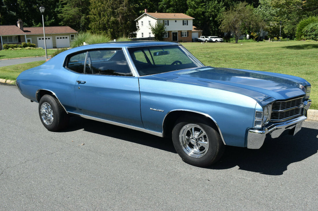 BEAUTIFUL 1971 CHEVROLET CHEVELLE MALIBU; ONE-OWNER, #'S MATCH V-8, AUTO (video) 1971 Chevrolet Chevelle Malibu Hardtop