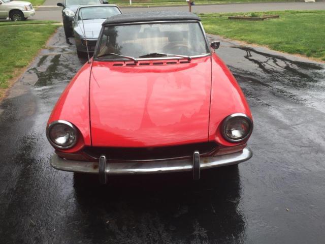 1971 Fiat 124 Spider Convertible