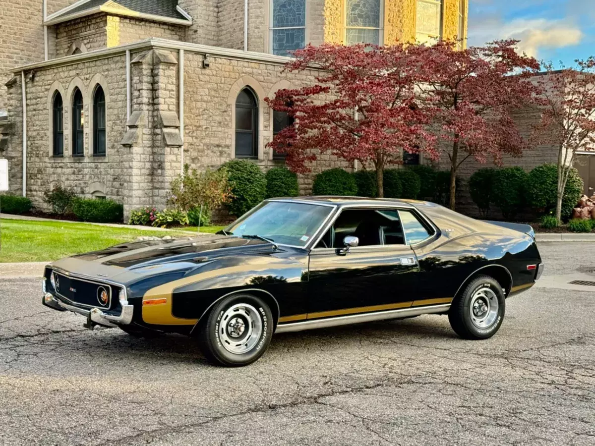 BEAUTIFUL 1972 AMC AMX JAVELIN 1 OF 12 IN BLACK VERY RARE CAR - NO RESERVE!! 1972 AMC Javelin AMX 1 Of 12 Produced In Black - No Reserve!!
