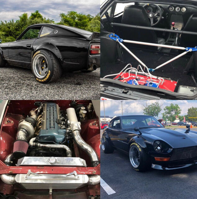 Beautiful 1972 Datsun 240z with a Supra 2JZ-GTE single turbo 1972 Datsun Z-Series