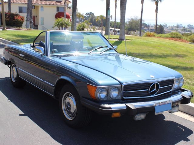 Beautiful 1974 Mercedes 450 SL with 2 tops & Wind Deflector 1974 Mercedes-Benz SL-Class Original