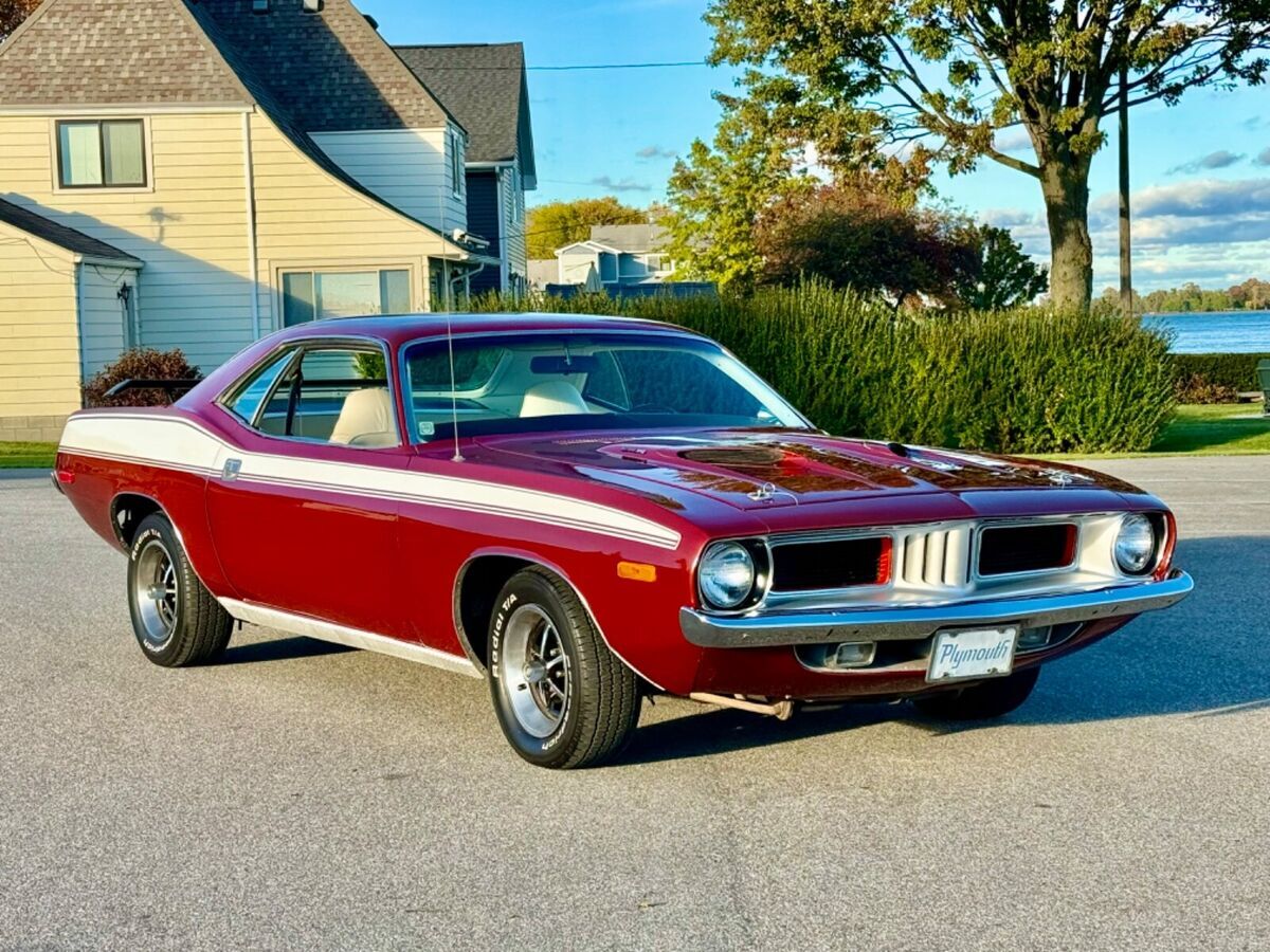 1974 Plymouth Barracuda Cuda 360 CID Rare Colors - No Reserve!! - photo 2