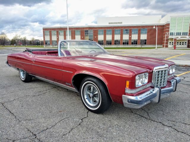 BEAUTIFUL 1974 PONTIAC GRANDVILLE CONVERTIBLE 455 V8 - VERY LOW MILES - MUST SEE 1974 Pontiac Other GRANDVILLE CONVERTIBLE 455 CI
