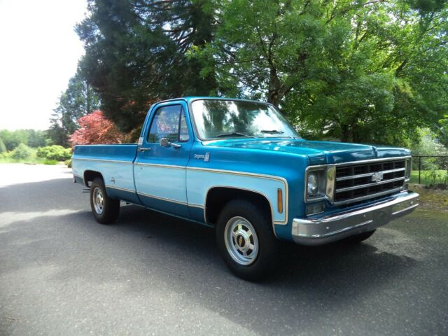 1977 Chevrolet C/K Pickup 2500 Cheyenne 20 Camper Special - photo 4