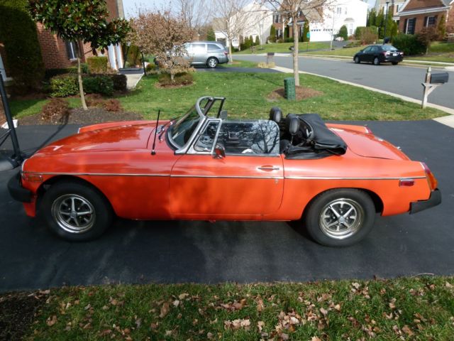 Beautiful 1978 MGB with Hardtop and roll bar 1978 MG MGB