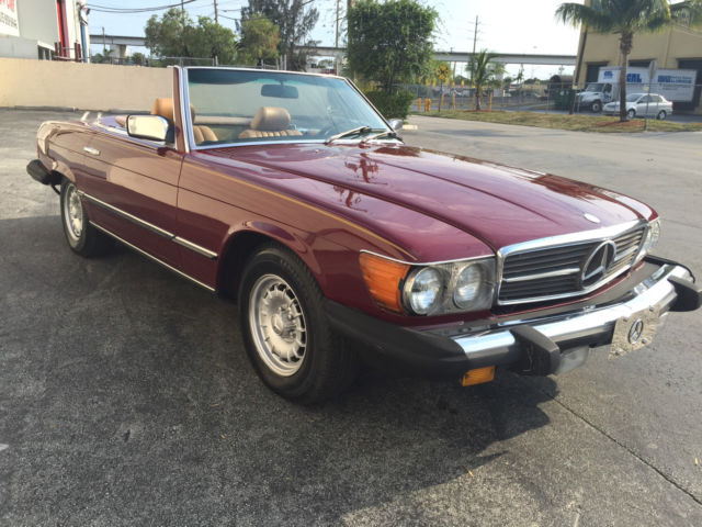 BEAUTIFUL 1985 MERCEDES BENZ 380SL ROADSTER, BOTH TOPS, ORIGINAL, LOW RESERVE! 1985 Mercedes-Benz SL-Class 380SL Roadster