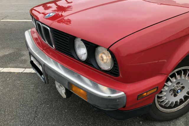 1989 BMW 3-Series Red - photo 2