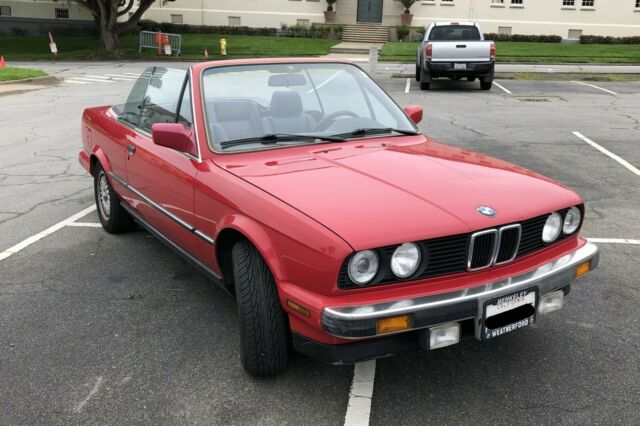 1989 BMW 3-Series Red - photo 5