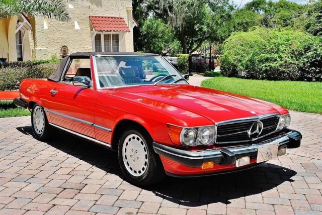 BEAUTIFUL 1989 Mercedes Benz 560SL. 46,123 Miles, Clean Carfax 1989 Mercedes-Benz 500-Series 2 Dr Convertible