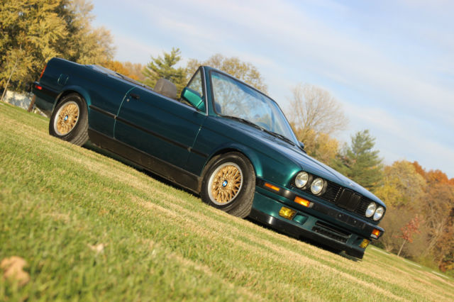 Beautiful 1991 BMW 325ic, E30, Laguna Green 1991 BMW 3-Series ic