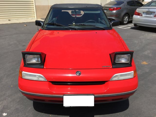 Beautiful 1991 Mercury Capri, Base (Non-Turbo), Low Miles, Upgrades/Replacements 1991 Mercury Capri Base