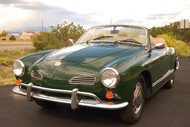 Beautiful 2nd owner '69 Ghia Convertible 1969 Volkswagen Karmann Ghia