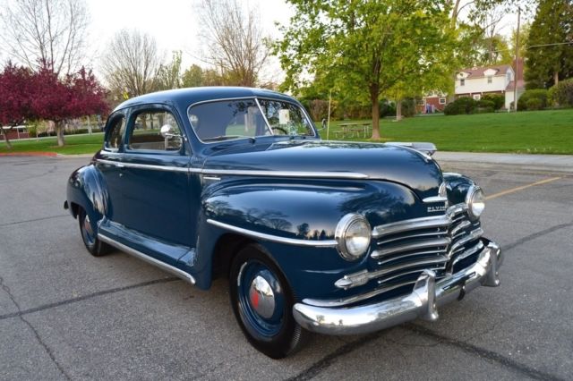 BEAUTIFUL 33K ACTUAL ORIGINAL MILES PAMPERED SURVIVOR 1947 PLYMOUTH P15 COUPE 1947 Plymouth Special Deluxe Special Deluxe