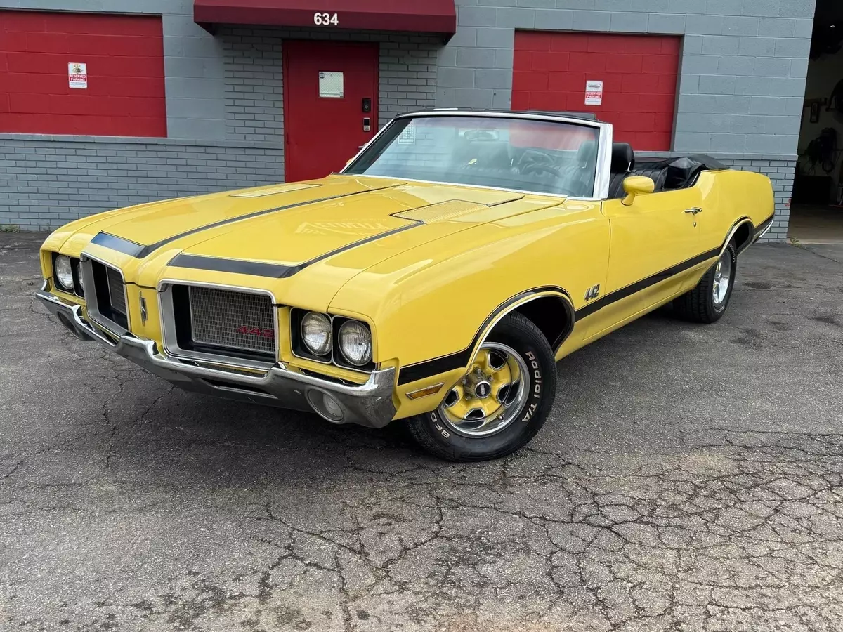 BEAUTIFUL 350 AUTOMATIC WORKING FACTORY AIR CONDITIONING, HURST DUAL GATE WOW 1972 OLDSMOBILE CUTLASS 442