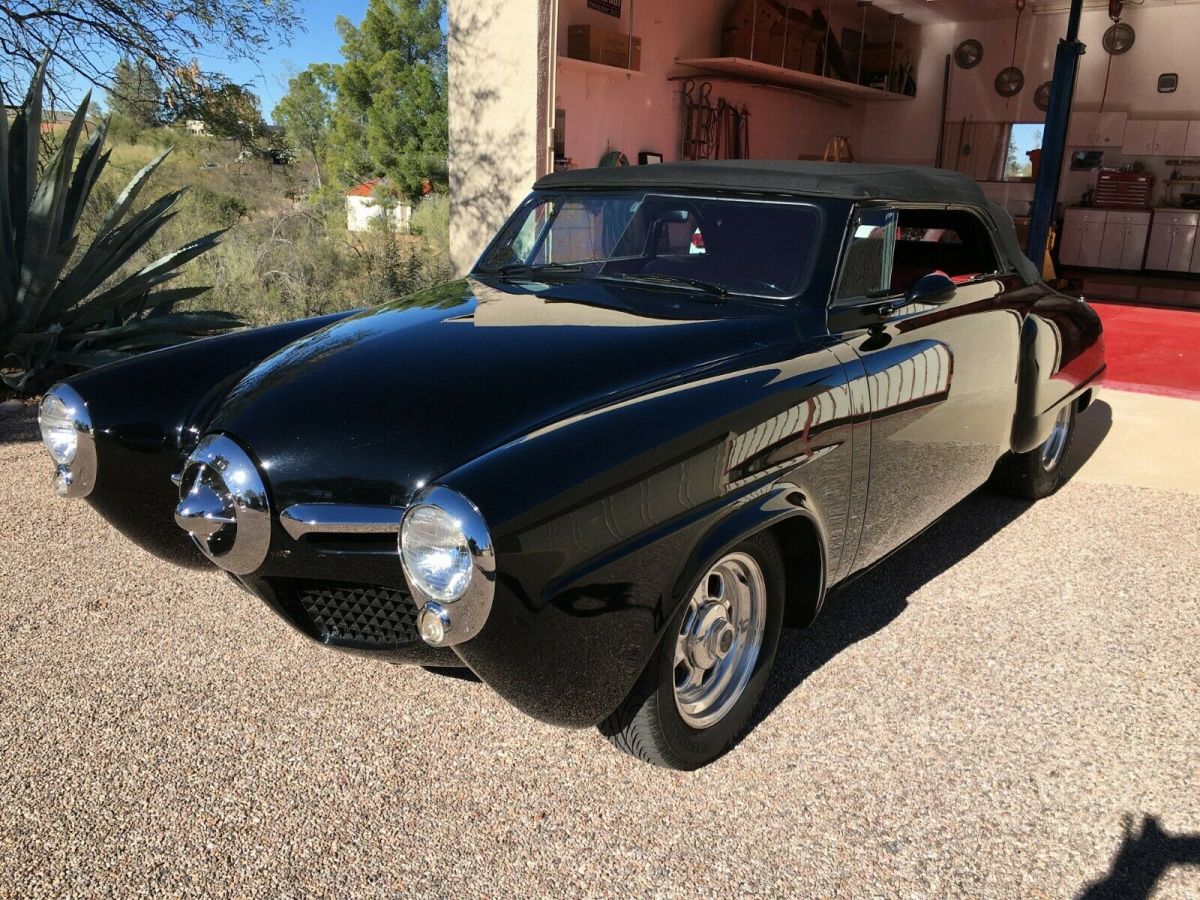 Beautiful 47 Studebaker Convertible Street Rod (Black Beauty) 1947 Studebaker Champion