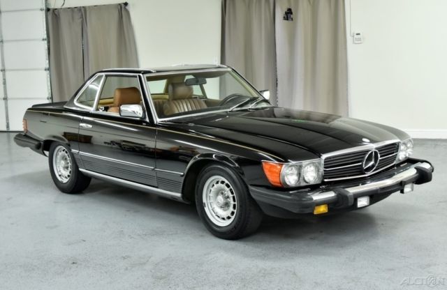 1983 Mercedes-Benz 500-Series 500SL EXCELLENT BLACK/TAN COLOR COMBINATION - photo 10