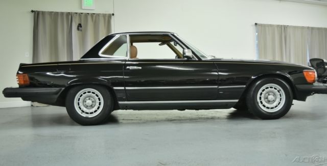 1983 Mercedes-Benz 500-Series 500SL EXCELLENT BLACK/TAN COLOR COMBINATION - photo 8