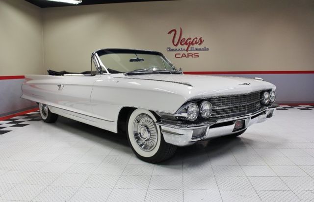 Beautiful 62 Cadillac! A/C, Numbers Matching, And Much More! Look! 1962 Cadillac DeVille Series 62 Convertible