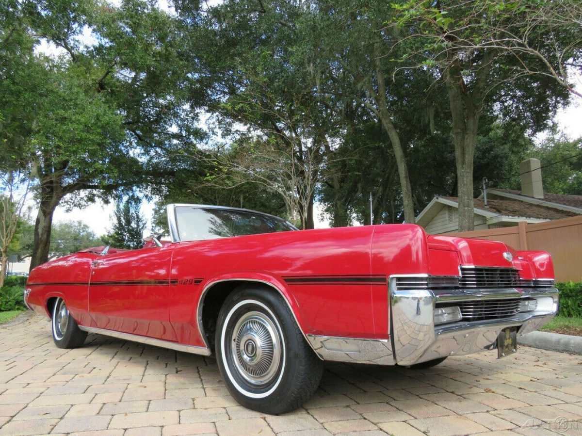 1969 Mercury Grand Marquis 429 Convertible Very Rare Classic! Red on Red! - photo 11