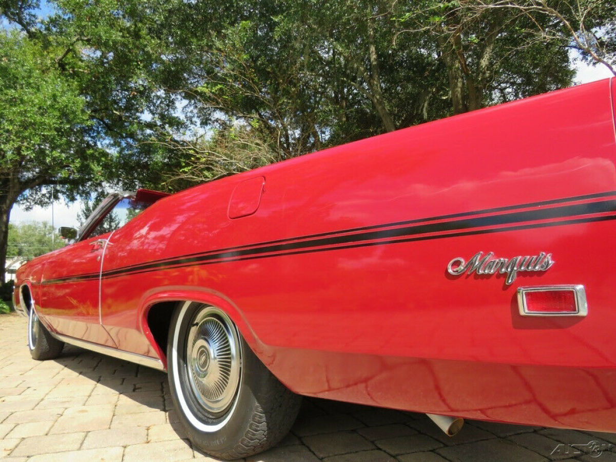 1969 Mercury Grand Marquis 429 Convertible Very Rare Classic! Red on Red! - photo 12