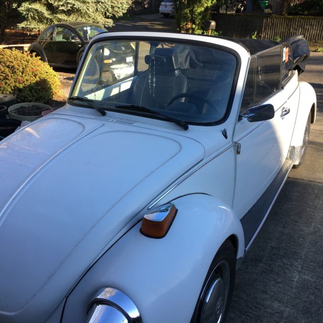 BEAUTIFUL '74 VW SUPER BEETLE CONVERTIBLE ready to go NOW, MUST SELL ! 1974 Volkswagen Beetle - Classic