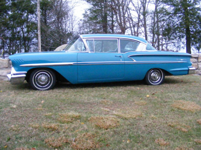 BEAUTIFUL ABOVE AVERAGE 58 BEL AIR SHOW CAR- highly sought after big block 348 1958 Chevrolet Bel Air/150/210