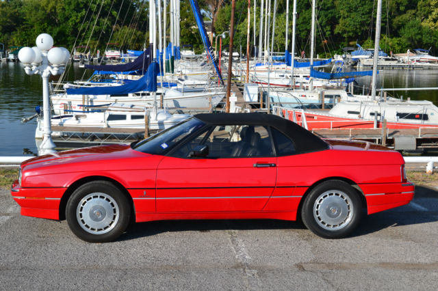 BEAUTIFUL ALL ORIGINAL PINAFARINA CONVERTIBLE LOW MILES - NO RESERVE! 1992 Cadillac Allante Pinafarina