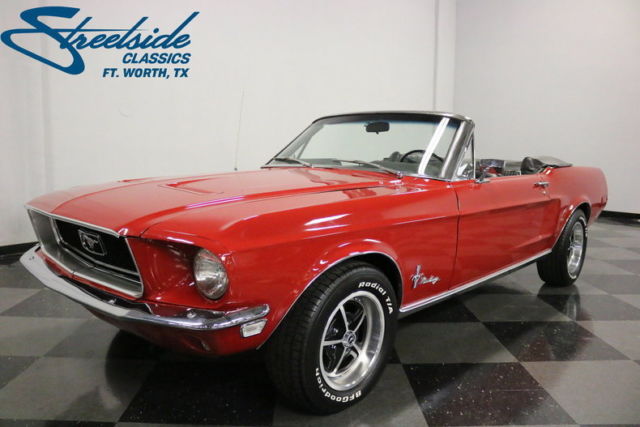BEAUTIFUL & FRESHLY RESTORED! 302 V8, AUTO, PS, FR DISCS, SAME OWNER LAST 20 YRS 1968 Ford Mustang Convertible