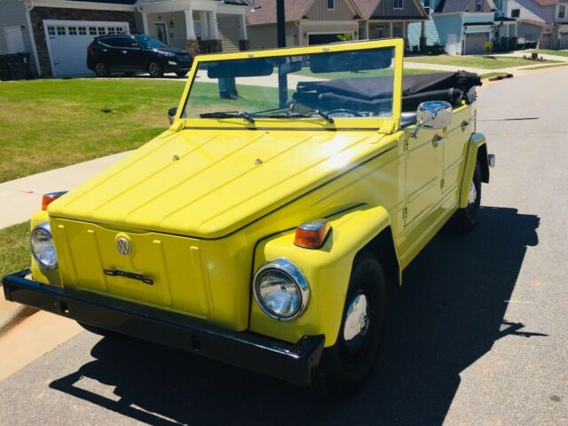 Beautiful and Rare - Ready for the beach! 1973 Volkswagen Thing Convertible