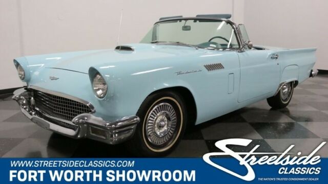 Beautiful Baby Bird in Factory Correct Colors, 312 V8, Auto, Port Hole Hard Top 1957 Ford Thunderbird --