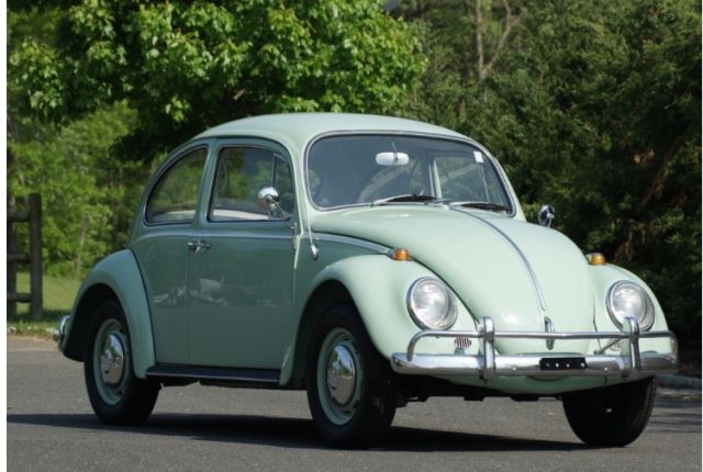 Beautiful Bahama Blue 1966 Classic Volkswagon Beetle 1966 Volkswagen Beetle - Classic Bahama Blue