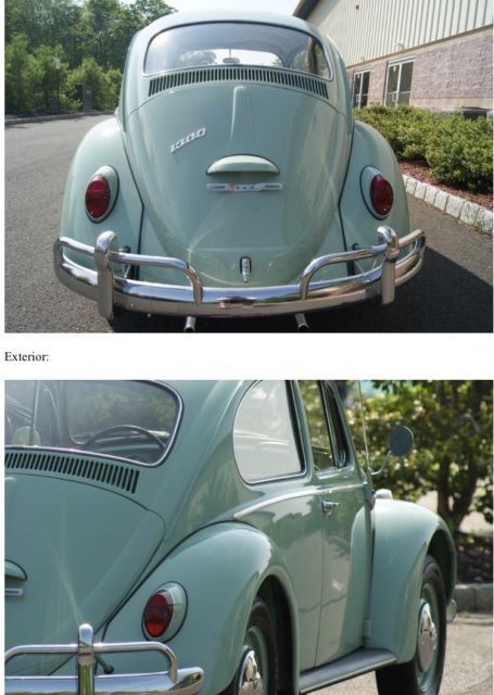 1966 Volkswagen Beetle - Classic Bahama Blue - photo 4