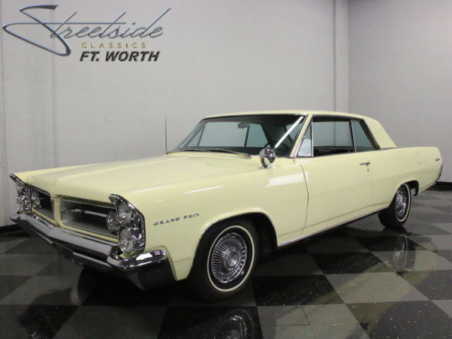 BEAUTIFUL BAMBOO CREAM PAINT, MATCHING NUMBERS 389 V8, 38K ACTUAL MILES! CLEAN!! 1963 Pontiac Grand Prix
