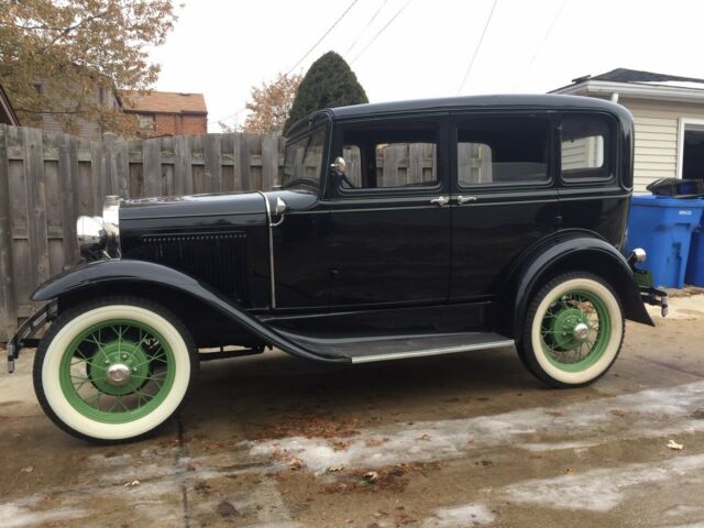 Beautiful Black 1931 Ford Model A Fordor Sedan 1931 Ford Model A