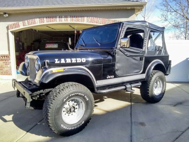 Beautiful Black 1981 CJ7 Laredo Trim Package 1981 Jeep CJ Laredo