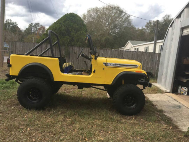 1981 Jeep CJ black