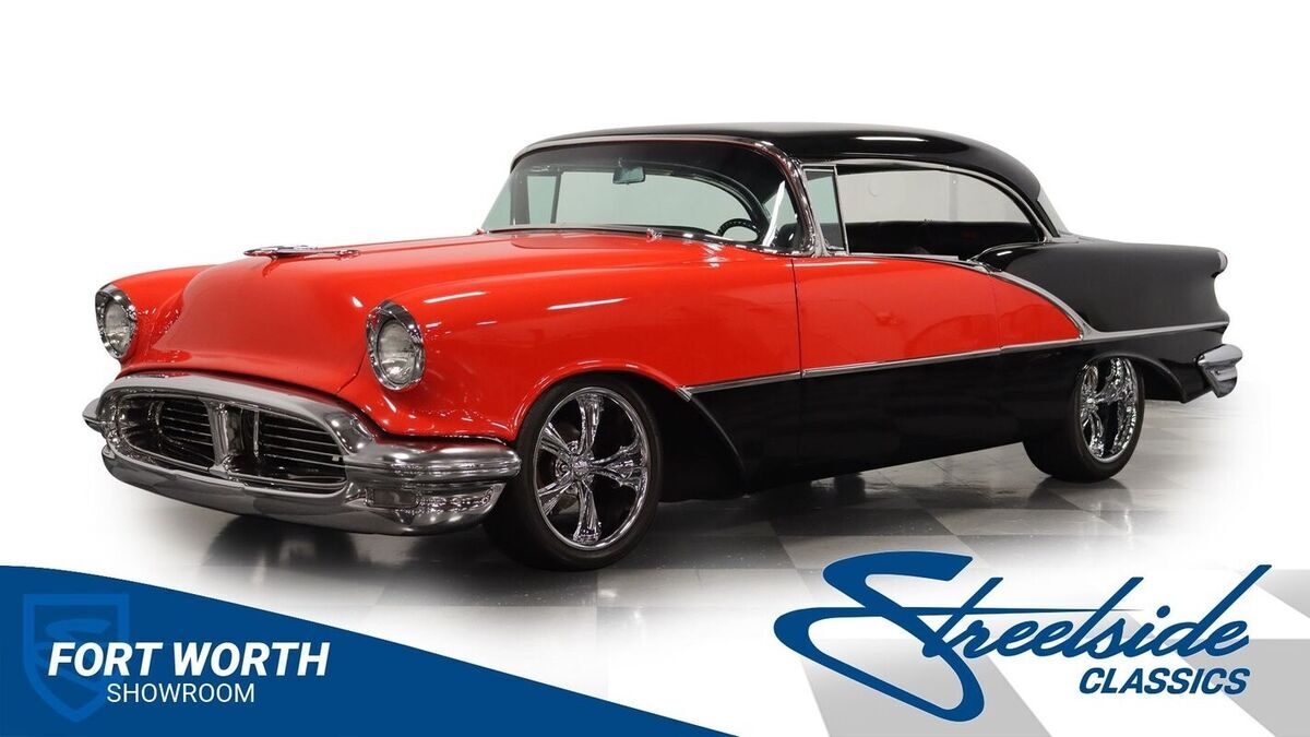 Beautiful Build! 455 V8, Auto, Air Ride, PS, PDB, Leather, California Car! Wow! 1956 Oldsmobile Eighty-Eight Custom