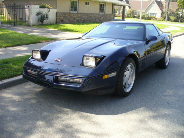 1989 Chevrolet Corvette Blue - photo 2