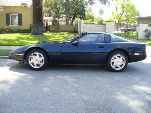 1989 Chevrolet Corvette Blue - photo 4
