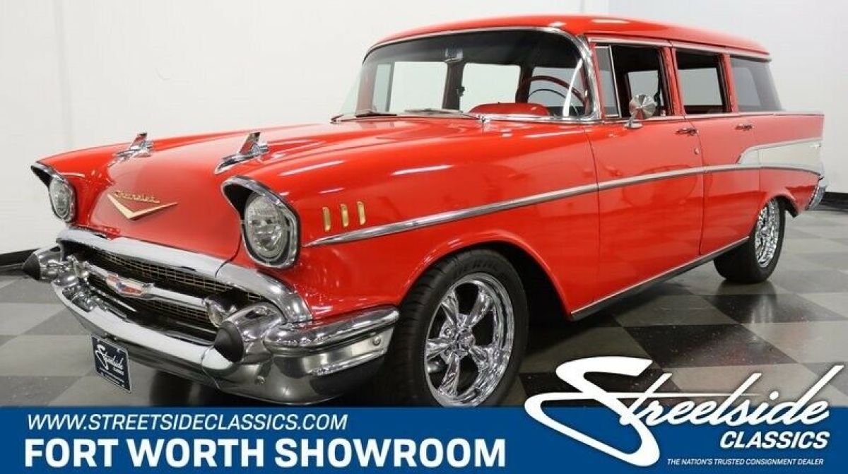 Beautiful Chevy Wagon! 5.3L LS V8, Auto, A/C, PS/B w/ Frt Disc, Very Clean, Wow! 1957 Chevrolet Bel Air/150/210 Wagon