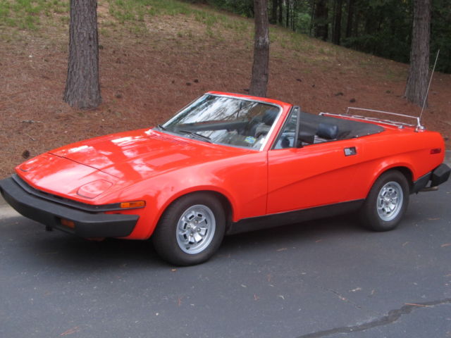 Beautiful Classic British 1980 Triumph TR7 Convertible With 5-Speed Transmission 1980 Triumph Other Convertible Sports Coupe