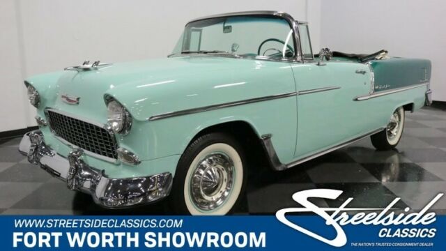Beautiful Classic Chevy! 265 V8, 4 Speed Manual, Power Steering, Power Top, Gree 1955 Chevrolet Bel Air/150/210 Convertible