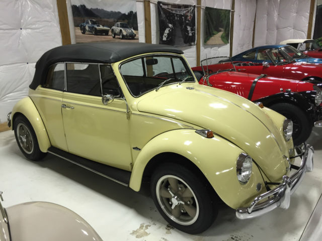 Beautiful combination of original/restored, has a great look, drives very well 1967 Volkswagen Beetle - Classic 2 door convertible