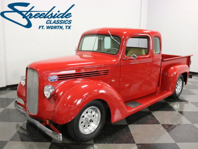 BEAUTIFUL CUSTOM PICKUP! STRONG 327 V8 W/ AUTO, COLD A/C, BEAUTIFUL INTERIOR! 1938 Ford Custom Pickup