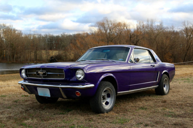 Beautiful Custom Purple 1965 Mustang Coupe in Great Condtion 1965 Ford Mustang