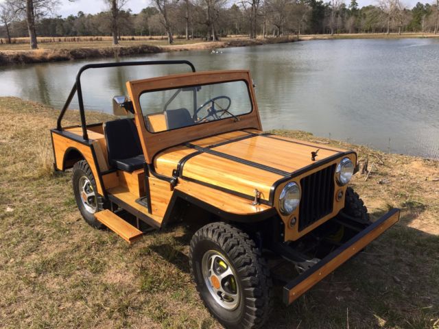Beautiful Cypress Wood Bodied Jeep “Woody’s” 1960 Jeep Beautiful Cypress Wood Bodied Jeep “Woody’s”