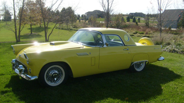 1956 Ford Thunderbird GOLDEN GLOW YELLOW - photo 4